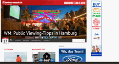 Desktop Screenshot of hamburg-magazin.de