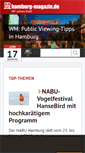 Mobile Screenshot of hamburg-magazin.de
